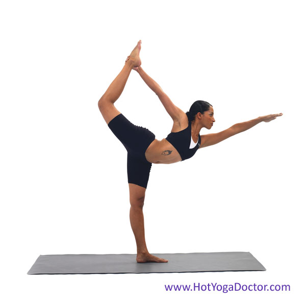 Yoga Standing Bow Pose