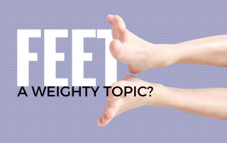 Feet a Weighty Topic