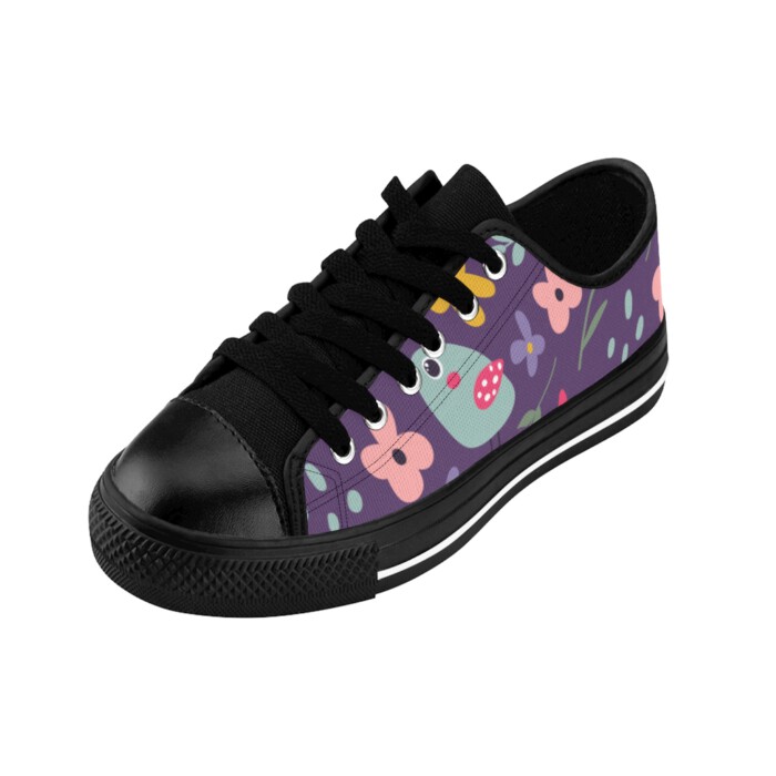 Birds and the Bees Purple Women's Sneakers (Purple edition) - Image 13