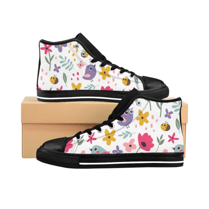 Birds and the Bees Women's High-top Sneakers