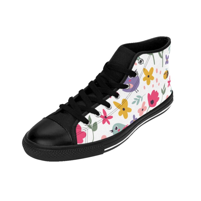 Birds and the Bees Women's High-top Sneakers - Image 5