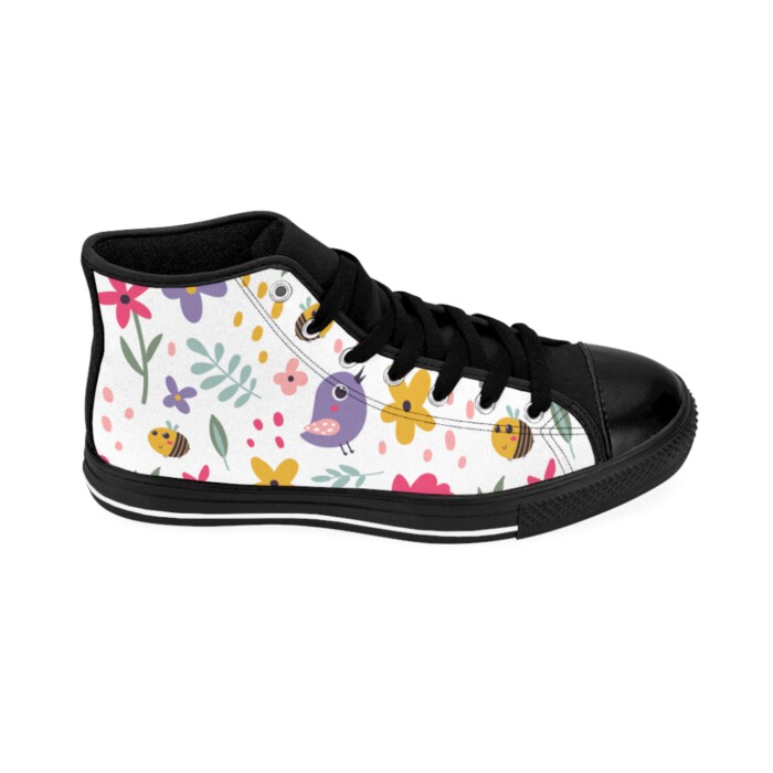 Birds and the Bees Women's High-top Sneakers - Image 6