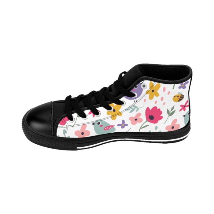 Birds and the Bees Women's High-top Sneakers - Image 7