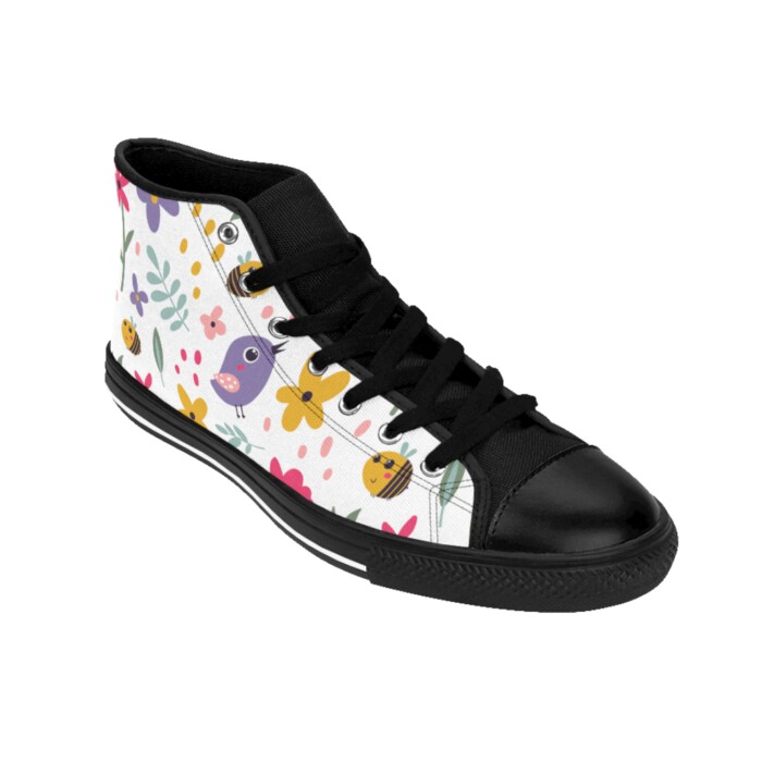 Birds and the Bees Women's High-top Sneakers - Image 8