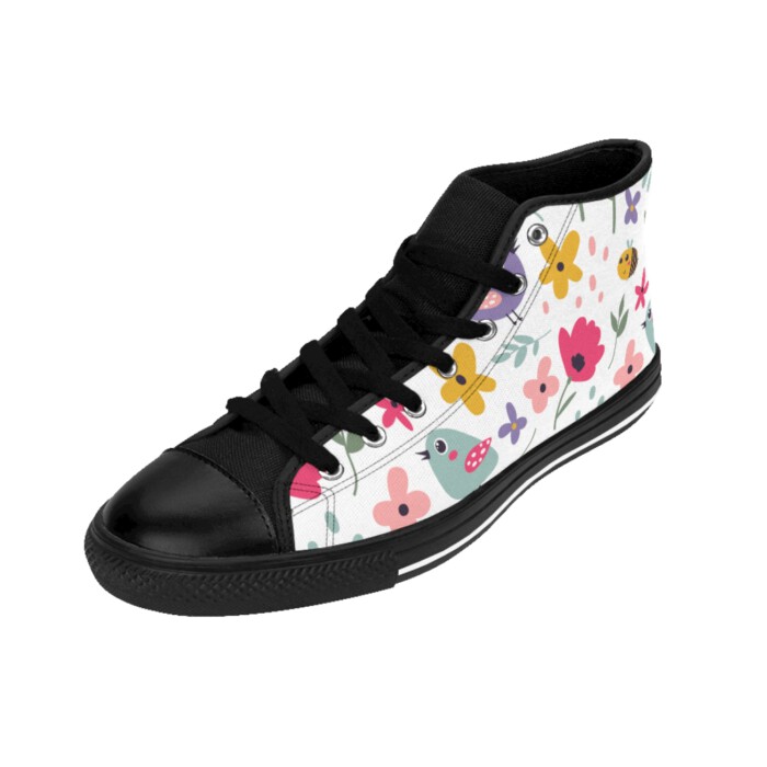 Birds and the Bees Women's High-top Sneakers - Image 5