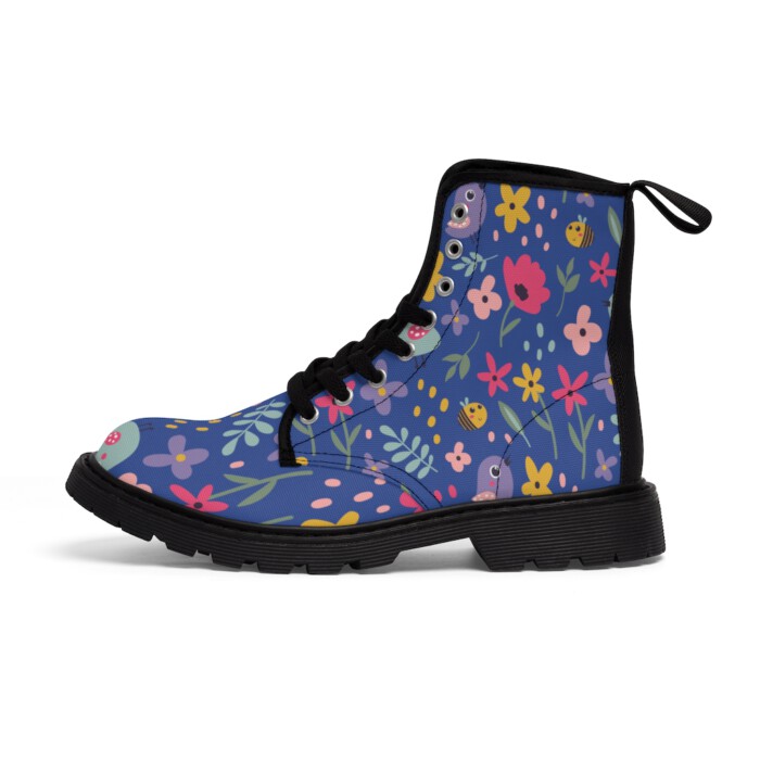 Birds and the Bees Women's Canvas Boots - Image 3