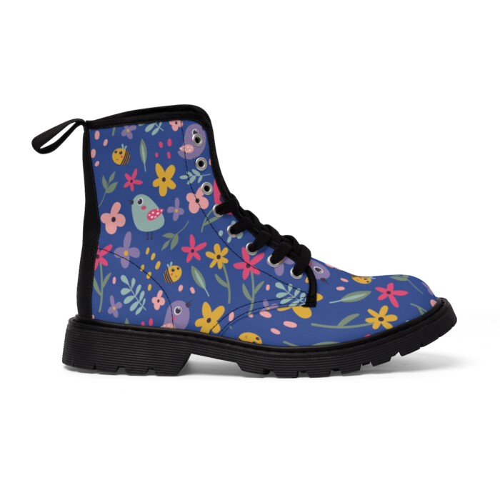 Birds and the Bees Women's Canvas Boots - Image 4