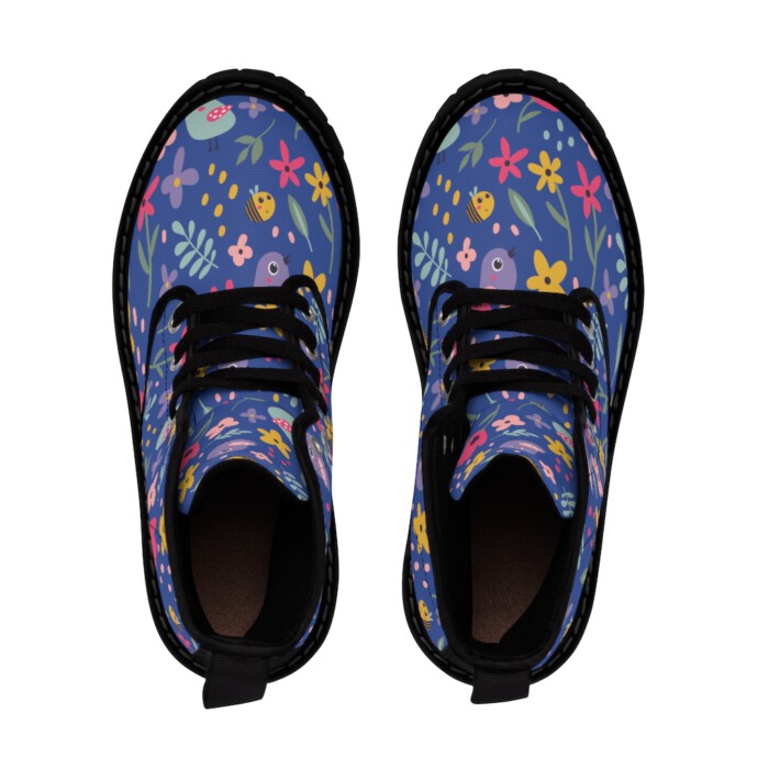 Birds and the Bees Women's Canvas Boots - Image 6