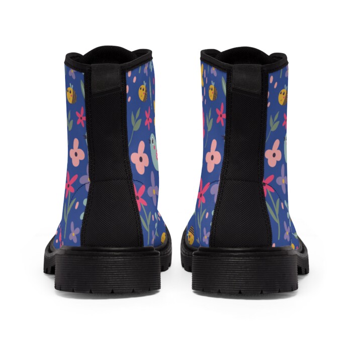 Birds and the Bees Women's Canvas Boots - Image 7
