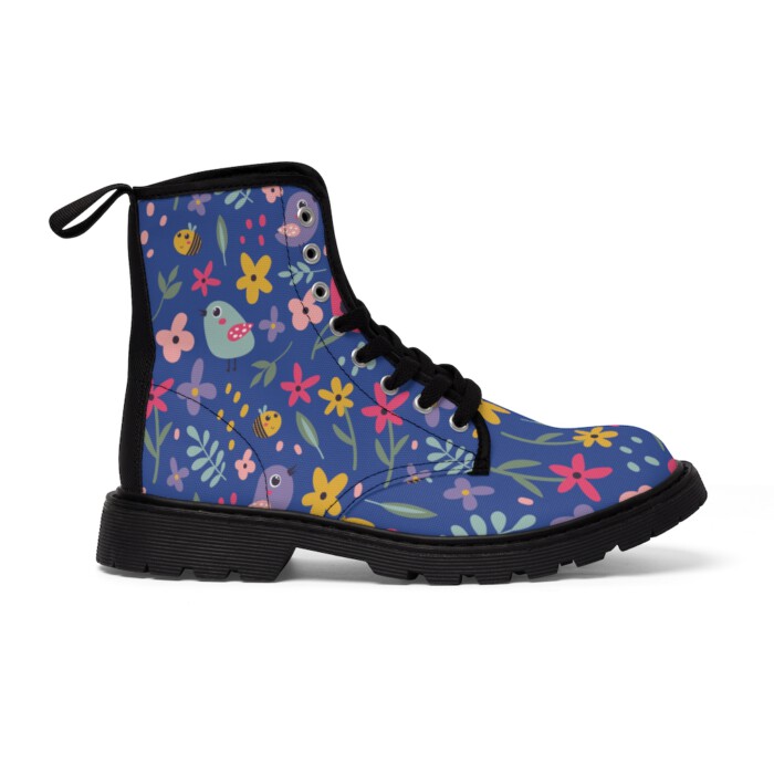 Birds and the Bees Women's Canvas Boots