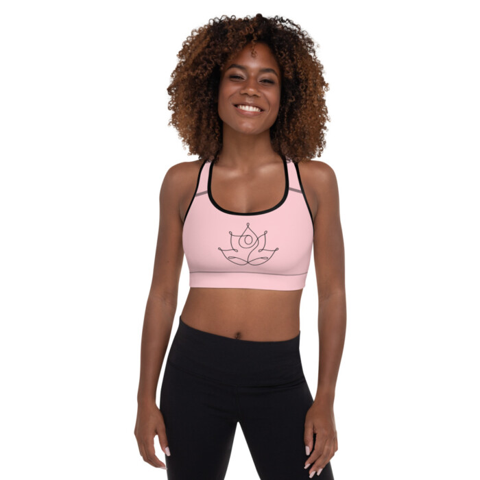 Lovely Lotus Padded Sports Bra - Image 2