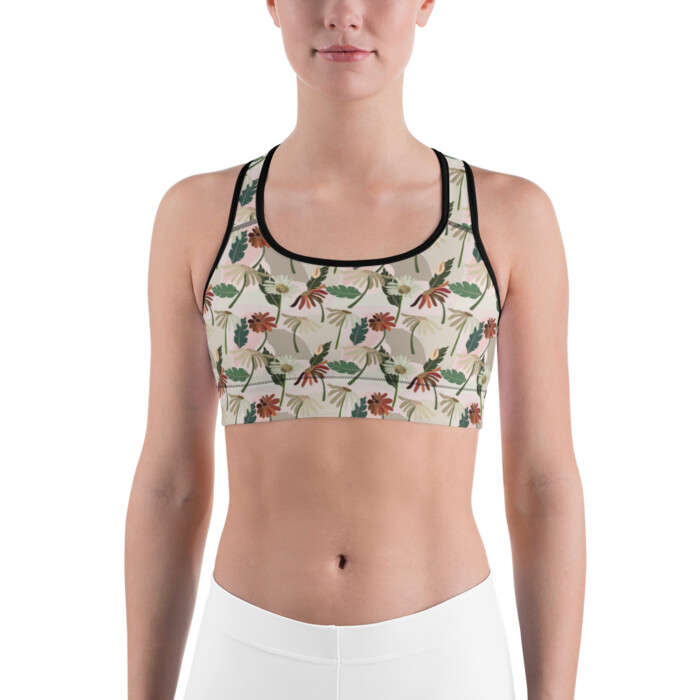Mystic Sunflower Sports Bra (delicate range)