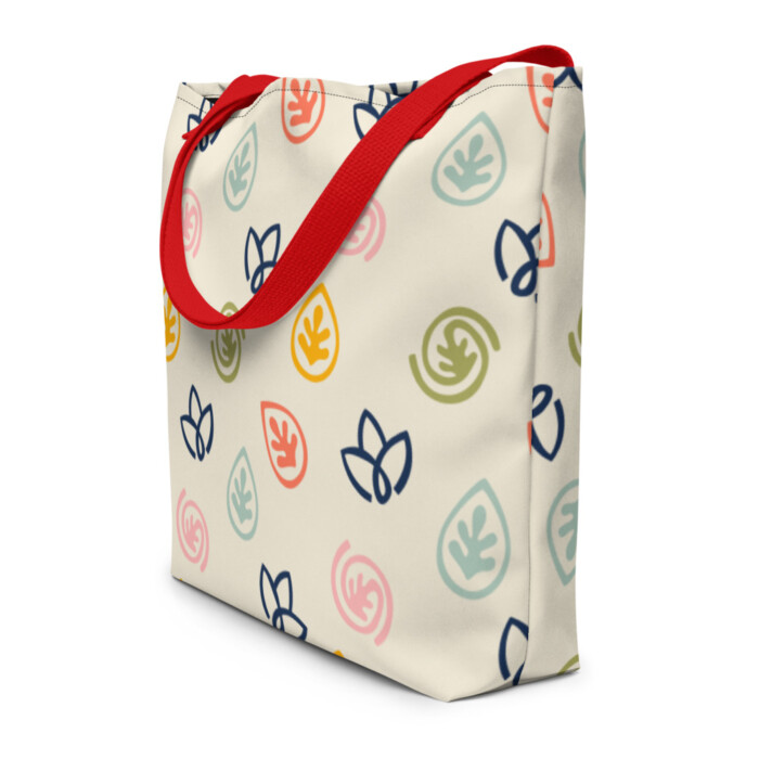 Enlightenment Yoga-and-Beach Bag (with pocket) (16"x20") - Image 2