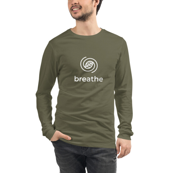 Breathe Unisex Long Sleeve Tee - Image 5