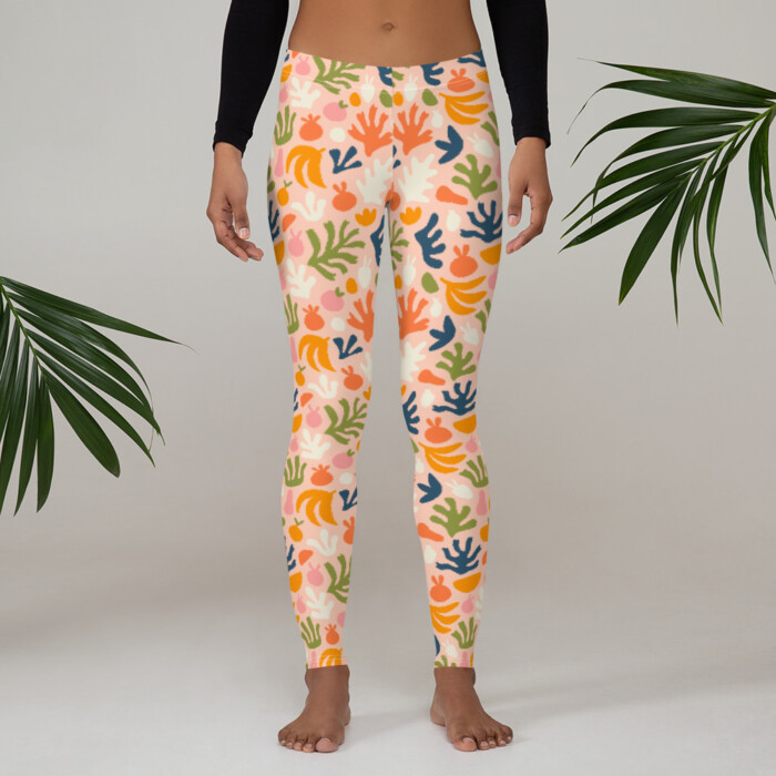 Joyous Pink Leggings (delicate range)
