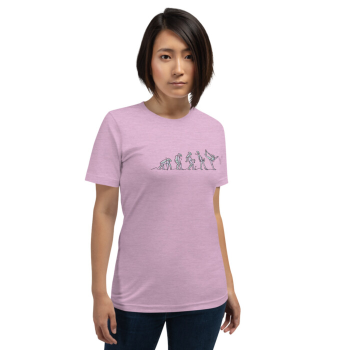 Yoga Evolution Short-Sleeve Unisex T-Shirt - Image 11