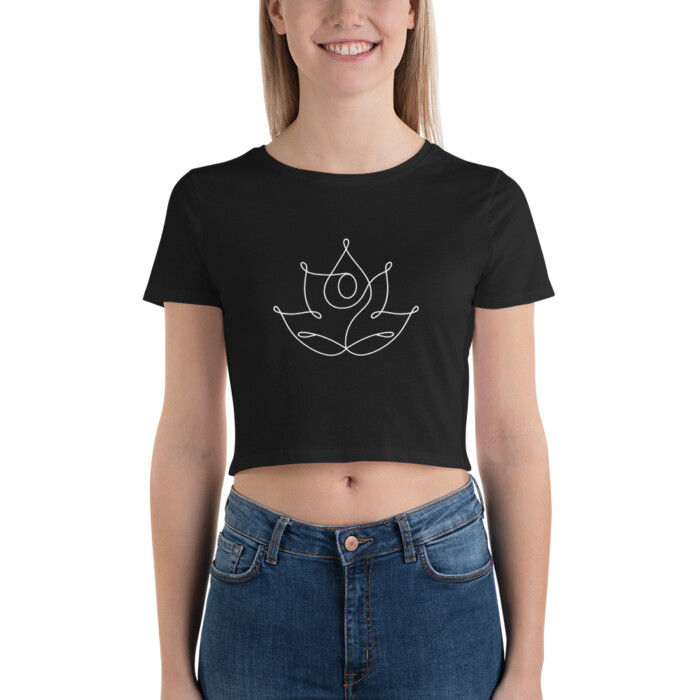 Inner Lotus Women’s Crop Tee - Image 2