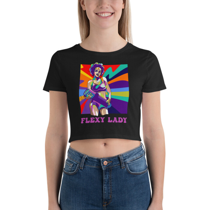 Flexy Lady Women’s Crop Tee